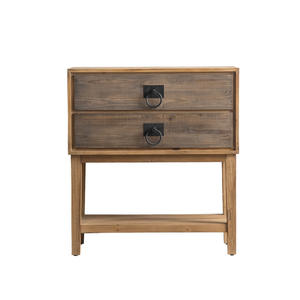 American Country Style Solid Wood Sideboard 6 Drawers <b>Storage</b> Cabinet Living Room Furniture - Product Image 5