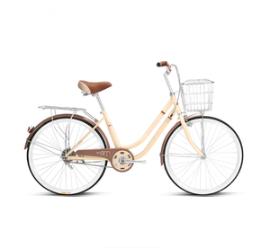 바구니가있는 OEM 레이디 자전거 저렴한 20/24/26 인치 여성 도시 자전거 숙녀 자전거 판매 여성 자전거 - Product Image 3