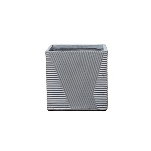 Bac à plantes carré en béton GRC <span class=keywords><strong>l</strong></span>éger, enduit <span class=keywords><strong>d</strong></span>'époxy, moderne, résistant aux UV, respectueux <span class=keywords><strong>de</strong></span> <span class=keywords><strong>l</strong></span>'environnement, résistant au froid, pour la maison et le jardin - Product Image 2