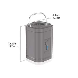 Bomba infladora de tubo remolcable inflable pequeña eléctrica, Mini soplador de aire portátil, Inflador de neumáticos de mano - Product Image 2