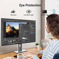 Moniteur de jeu 24 pouces UHD IPS LCD 10 bits couleur, temps de réponse de 1 ms, DCI-P3, résolution 3840x2160, fréquence de rafraîchissement de 60 Hz, interface DP