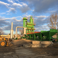Usine de mélange de bitume de mélangeur d'asphalte 60Ton