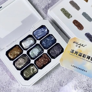 Palette de 9 Couleurs de Vernis Gel Pailleté pour <span class=keywords><strong>Nail</strong></span> <span class=keywords><strong>Art</strong></span>, Collection <span class=keywords><strong>Dégradé</strong></span>, Vernis Gel Peinture pour Ongles DIY - Product Image 5