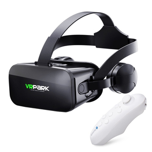 VRPARK <strong>VR</strong> Glasses Virtual Reality <strong>Headset</strong> 3D Panoramic Game Movie Box Smart Mobile <strong>Phone</strong> V7 V7 Controller Black Resin 4.7-6.7 - Product Image 2