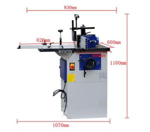 Fraiseuse verticale multifonctionnelle pour le travail du bois, machine à rainurer, machine à affûter les bords du bois - Product Image 3