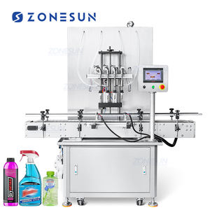 ZONESUN ZS-VTGZ100 Macchina Automatica di Riempimento a Gravità con 4 Teste per Bottiglie di Whisky, Liquori e Vino con Pompa di Alimentazione - Product Image 1