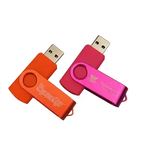 사용자 정의 로고 USB 플래시 드라이브 128MB 256MB 512MB 1GB 2GB 4GB 8GB 치프 메탈 메모리 스틱 2.0 비즈니스 펜 드라이브