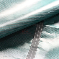 Couverture de piscine de sécurité en maille verte et noire 18x36 pieds