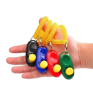 Fabrik Direkt verkauf Gute Qualität Anpassbares Logo Personal isierte Kunststoff Haustier Training Pfeifen riemen Hunde trainer <span class=keywords><strong>Clicker</strong></span> - Product Image 5