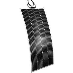 80w poids léger panneau solaire panneau solaire flexible pour voiturette de golf porte balcon camping bateau panneau photovoltaïque priceb