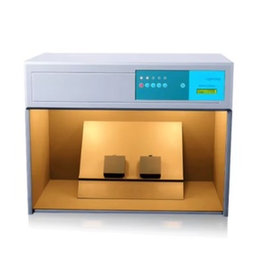 Caja de luz de laboratorio para colores, máquina de combinación de colores de plástico y tela, gabinete de evaluación de color con 4 luces - Product Image 6