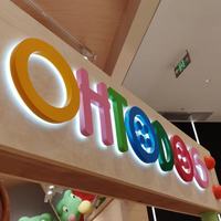 Letras Acrílicas LED con Doble Iluminación Trasera, Letrero con Nombre de Tienda, Tamaño y Color Personalizables, Fácil Montaje, Letrero Comercial para Interiores