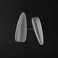 L M S – Extension d'ongles en Gel, bout droit, Extension d'ongles givrée, Style Stiletto, vente en gros, fournisseur