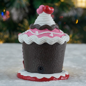 Wholesale <strong>Mini</strong> Desktop Ornament Resin Gingerbread Toy Shop with LED <strong>Christmas</strong> <strong>Village</strong> House <strong>CHRISTMAS</strong> DECORATION 2025 - Product Image 5