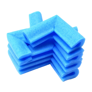 Bán buôn tùy chỉnh Trắng <span class=keywords><strong>EPE</strong></span> bọt góc bảo vệ L hình dạng cạnh bảo vệ - Product Image 1