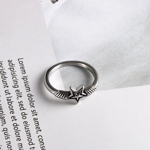 แหวนรูปดาว เครื่องประดับสำหรับทุกเพศ ดีไซน์รูปดาวห้าแฉก ของขวัญ SA954 - Product Image 3