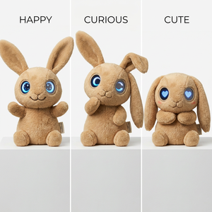 Juguete de Peluche de Conejo con IA Personalizado ODM para Niños, Compañero Emocional, Animal de Peluche Interactivo Inteligente, Aprendizaje Temprano de Habilidades Sociales - Product Image 3