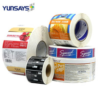 Rouleau d'étiquettes jet d'encre couleur blanche brillante en PP pour imprimante d'étiquettes afinia L801 L901 VIPCOLOR VP700 VP650