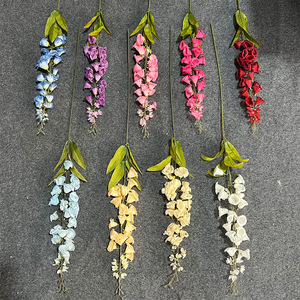 Bouquet de fleurs artificielles en soie, couleurs mélangées, léger, pour mariage et décoration intérieure - Product Image 2