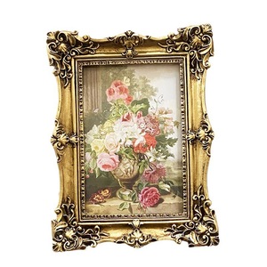 Châu Âu Retro cứu trợ sáng tạo ảnh cưới hình ảnh khung nhựa treo tường trang trí khung phong cách hiện đại - Product Image 2