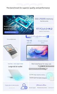 ขายดีสำหรับ ACER Aspire 16 2025 i7-13620H 16GB 1TB กราฟิก Intel 16-inch IPS 60Hz WiFi6นักเรียนออฟฟิศโน๊ตบุ๊คแบบบาง - Product Image 3