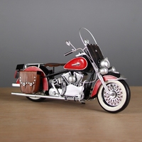 Simulation de la barre de modèle de moto américaine Harley Davison Décoration de fenêtre de salle d'échantillon