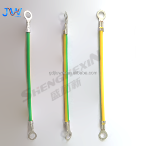 Высокое качество, мотоциклетная бытовая техника, желто-зеленый жгут заземления, защитный проводник для заземления IP67, номинальный 300 В, голая медь - Product Image 2