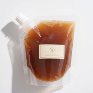 Sacs de poche à bec portable Ziplock Matériau de qualité alimentaire Couleur de taille personnalisable pour bouteilles de toilette de voyage Conteneurs cosmétiques - Product Image 2