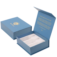 Emballage cadeau de luxe pour bouteille d'huile d'olive vide, boîtes en papier magnétiques pour bouteilles d'huile d'olive avec protection en mousse