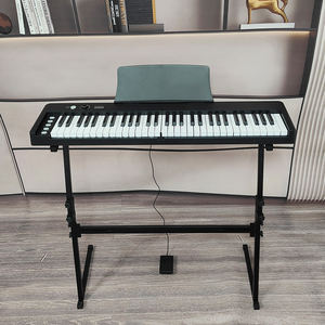 <span class=keywords><strong>Piano</strong></span> numérique pliable à 61 touches, portable, intelligent, MIDI USB, Bluetooth, pour l'apprentissage musical des étudiants, 8610 - Product Image 3