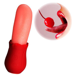 Chinees Meisje Masturbatie Tong Likken Vibrator Vrouwelijke Seks Juguetes Sexuales Tong Gevormde Vibrator Seksspeeltjes Voor Vrouw - Product Image 1