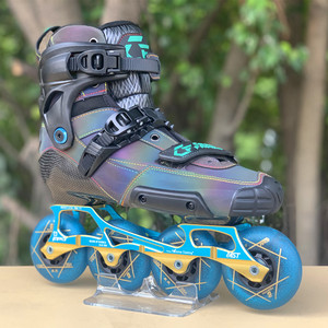 Shining Roller-Schuhen flache Blume figurschuhen - Product Image 5