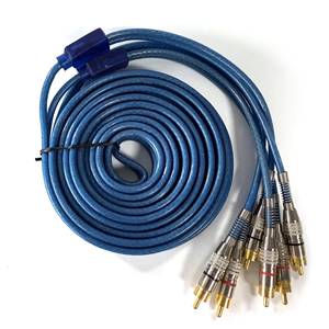 สายสัญญาณเสียง 2RCA แบบป้องกันสองชั้นสำหรับอุปกรณ์ AV ระดับไฮเอนด์ เหมาะสำหรับเครื่องขยายเสียงและอุปกรณ์บันทึกเสียง - Product Image 6
