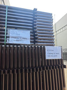 Koolstofstaal veefensters 6 voet buiten, boerderijpoorten voor runderen, paardenomheining, modern design - Product Image 4