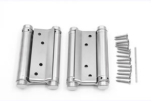 נירוסטה קפה סלון דלת נדנדה עצמי סגירה כפול פעולה אביב צירים - Product Image 6