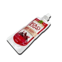 Pochette à bec en Mylar avec impression personnalisée, emballage de Valve pour aliments liquides boissons eau