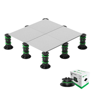 Sistema de Soporte para Terrazas Moonbay Moderno, Negro, de Polipropileno para Exteriores, Anti-UV, Ajustable, para Pavimentos y Vigas (MB-T0-D) - Product Image 2