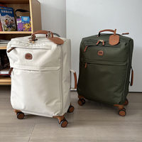 Valise de voyage à roulettes universelles en toile Oxford haut de gamme, ultra-légère et silencieuse, 20 pouces, durable