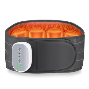 Ceinture de massage chauffante sans fil à pression d'air pour le soutien lombaire des employés de bureau, avec température réglable et respirante - Product Image 3
