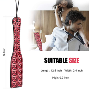 Fessée en cuir pagaie fétiche BDSM Flogger Gear Palm Clap Mischief Fantasy Cosplay Flirt esclave pagaies Sexy Flogger Sex Toys SM - Product Image 2