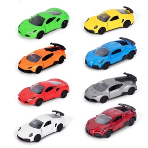 Modellino Auto da Corsa in Metallo Pressofuso, Giocattolo Decorativo con Funzione Pullback e Porte Apribili, Scala 1/39, Super Sportivo, Regalo per Ragazzi <span class=keywords><strong>ELI</strong></span> - Product Image 1