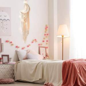 Attrape-rêves fait à la main en coton Boho avec long gland tissé macramé <span class=keywords><strong>tapisserie</strong></span> tenture murale pour la décoration de la maison bohème - Product Image 6