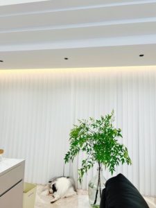 Thông Minh Điện Giấc Mơ KHÁCH SẠN CĂN HỘ rèm cửa rộng thanh trong suốt Rèm Venetian được xây dựng trong vật liệu polyester đồng bằng - Product Image 2