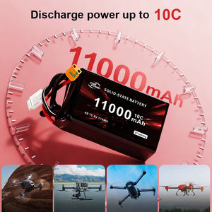 Batería de Litio de Estado Sólido de Alta Energía para Drones, 13500mAh 11000mAh, Personalizada, Original de Fábrica, Certificación CE, Calidad Premium - Product Image 4