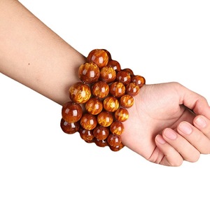 ลูกปัดเรซินแฟชั่นขนาดใหญ่สำหรับผู้ชาย10-20มม. สร้อยข้อมือลูกปัดสำหรับคนที่นับถือศาสนาพุทธเครื่องประดับสร้อยข้อมือลูกปัด - Product Image 6