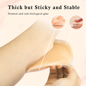 2 pairs Ultra ince meme kaldırma yapışkan sutyen Backless sutyen büyük Busted kadınlar için silikon yapıştırıcı Invisilift sutyen yukarı kaldırın - Product Image 4