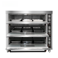 Equipo de panadería industrial comercial profesional, hornos de pizza eléctricos y de gas, hornos para pizza, pan y pasteles para restaurantes