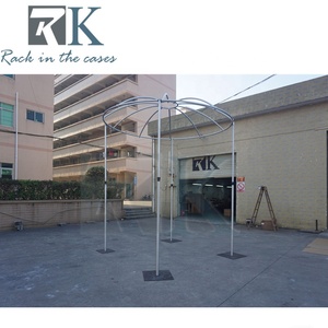 Portable Pipe and Drape Kit Outdoor Backdrop Stand Aluminum Pipe and Drape <b>Frame</b> for <b>Weddings</b> and Event - Product Image 6