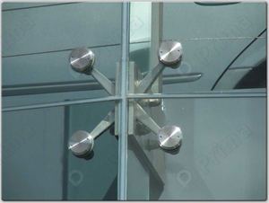 Mur-rideau en verre à double vitrage de 6 mm, 8 mm, 10 mm, cadre en acier aluminium pour gratte-ciel - Product Image 4