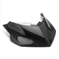 Accesorios para Motocicleta, Panel Superior Delantero de Fibra de Carbono Real, Cubierta para Faro Delantero para YAMAHA XMAX 300 2025-2026